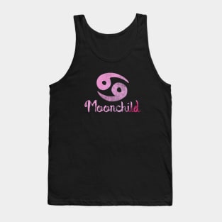 MoonChild Cancer Zodiac Tank Top